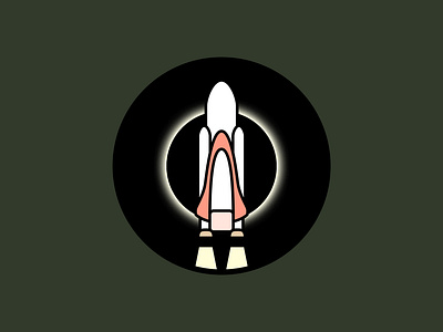 Weekly Warm Up No 13 Spaceflight design dribbble dribbbleweeklywarmup grow illustration spaceflight weekly warm up