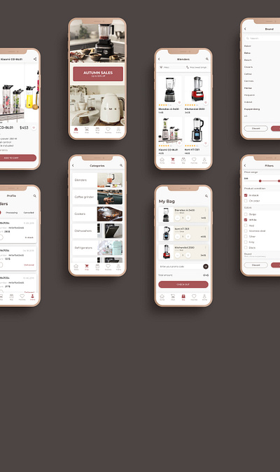 Household Appliances — App app design mobile app mobile app design mobile design ui ux