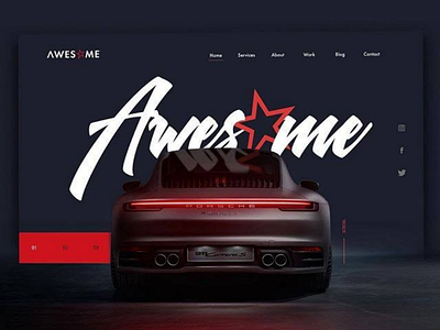 Awesome ui design awesome best ui car creative css3 html inspiration transportation uidesign ux web webdesign website wordpress