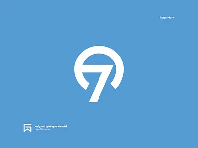 A7 Monogram a7 a7 logo brand branding design designer graphic art identity logo logo design logo inspirations logo new logotype mark monogram simple simple logo wayan gandhi wgdsign wgndhi