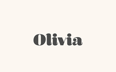 Olivia - A Curvy Typeface best fonts branding curvy font design display font display fonts download font font font design fonts graphic design graphics graphicsdesign headlines logo font retro font type design typeface typography vintage font