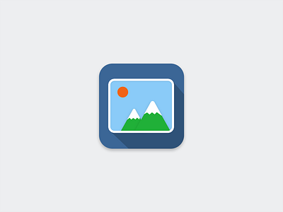 Photo album icon flat icon icons