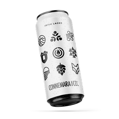 Connemara Brewery Branding branding packaging