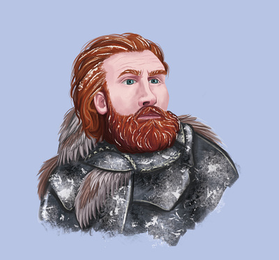 Tormund Giantsbane art charactedesign children art children book illustration design face game of thrones ginger illustration portrait portrait illustration tormund tormund giantsbane wilding