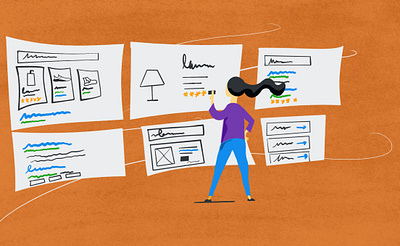 Structured Data Illustration illustration marketing schema seo