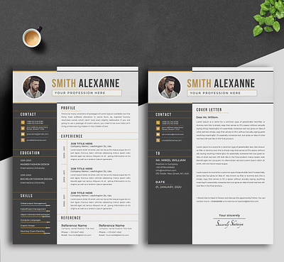 Resume 2 page resume a4 bundle classic resume clean cv clean resume cover letter education job application job resume minimalist resume modern objective resume resume download resume layout resume template simple student template