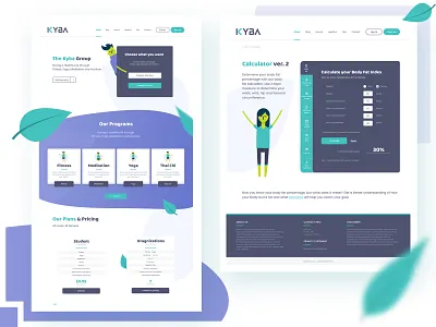 UX/UI: Website design design illustration ui ux vector web website