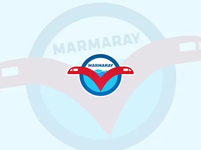 Marmaray #2 Rail Logo Idea design icon logo marmaray metro rail transport transportation tunnel turkey undersea