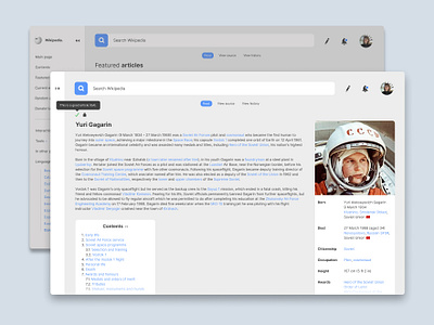 Wikipedia redesign 2 branding design ui ux web wikipedia