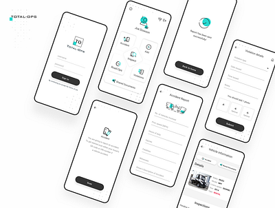 Total Ops App industry manage reports ux vehicles