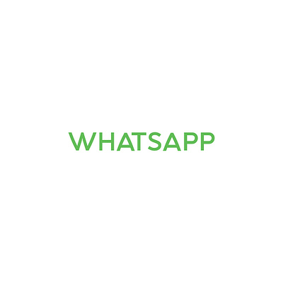 Whatsapp Logo design facebook illustration illustrator product typography vector