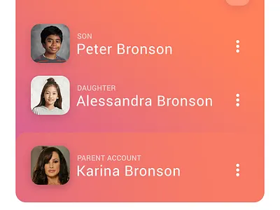 dash for parents and kids /in progress android android app design app milkovone ui