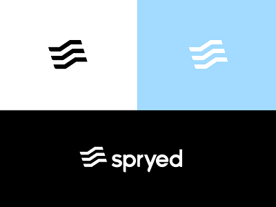 Spryed brand branding design logo logodesign logotype mark