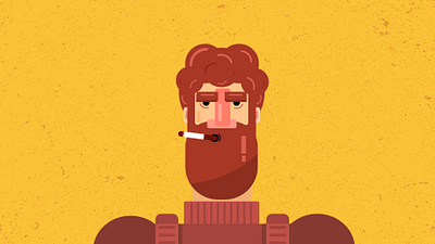 Lumberjack adobe illustrator character character design colours flat flat design fun illustration illustrator lumberjack vector