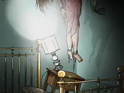 Captain Howdy art artwork comic fantasy horror horror movies horrorart illustration illustration art procreate