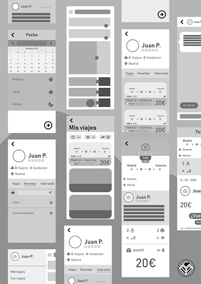 Wireframe new app // coming soon app design ui ux