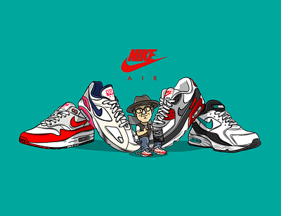 Retrokid Thank you Tinker 2019 design illustration nike nike air nike air max nike air max day saigon thanhmustang tinker vector art