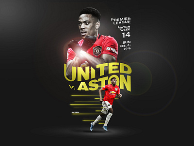 #UNIAST light manchester united minimalist sport