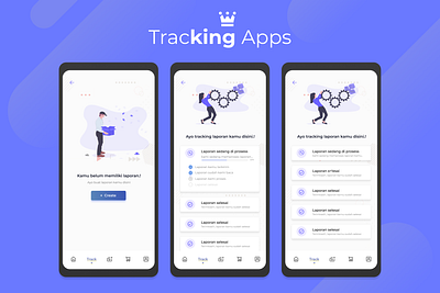 Design Menu tracking app clean clear design flat fresh illustration minimal mobile mobile app design mobile ui ui ux