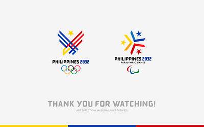 Philippines Olympics 2032 branding brandlogo design graphicdesign logo logobranding logodesign logos mockup design olympic olympic games olympics