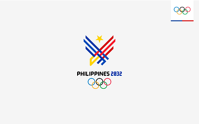 Philippines Olympics 2032 brand branding brandlogo design graphicdesign logo logobranding logodesign logos mockup design olympic games olympics