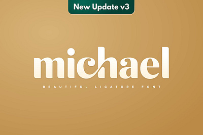Michael Beautiful Ligature font beautiful black friday display display font elegant fonts font design fonts collection lettering ligature ligature font ligature fonts logo modern modern fonts sans serif sans serif font sans serif fonts serif serif font serif fonts