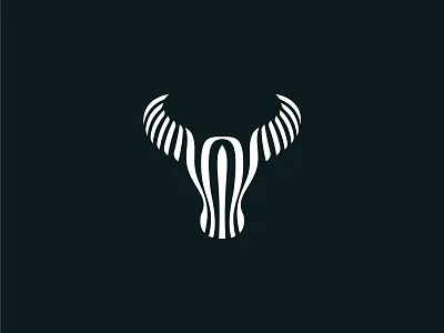 buffalo logo abstract logo animal logo branding branding design buffalo buffalo logo business design illustration illustrator line logo logo logo design minimal