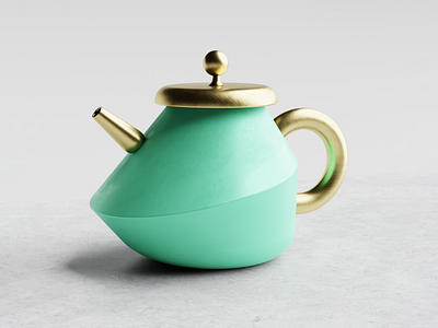 🍵 Miss Potts 3d 3drender blender 3d blender3d concept concept design industrial industrial design industrialdesign kettle product product design productdesign productdesigner renderweekly teapot