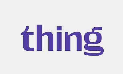 WIP code lettering purple serif software typography