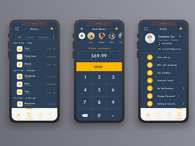 Justpay app-simulation BLACK app branding design flat illustration typography ui design