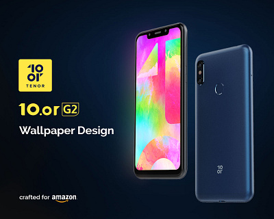 Mobile Wallpaper Illustration abstract amazon art color colorful design flat illustraion mobile project smartphone vector wallpaper