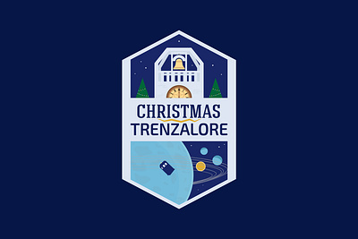 Weekly Warm-up christmas doctor who patch space tardis