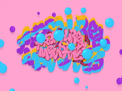 Fractured Memories abstract animation design intro motion motion design