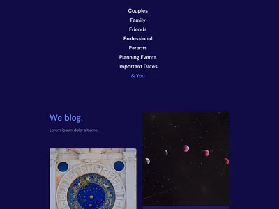 Prelaunch Website Design app background blue coming soon launching soon logo people photos screenshot stars