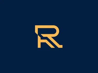 Letter R Logo apparel business consulting fashion finance logo logotype luxury modern r r logo real estate royal typography vector