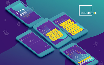 Concreti$e app brazilian design figma illustration investment swfw ui ux vector