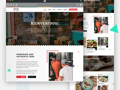 2019 Weekly Design #48/52 adobe xd business design food homepage latin restaurant tacos ui uidesign uipractice web website