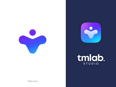 tmlab.studio Logo Design 2020 logos abstract abstract logo app icon community community logo digital agency identity illustration logo design modern studio studio logo t logo technology tmlab trend logo