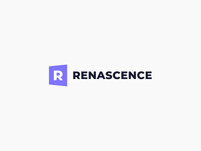 RENASCENCE branding concept design design logo logodesign logotype minimalism typography