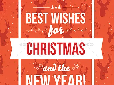 Greeting Christmas Card card card design christmas card christmas design christmas invitation greeting card invitation template design