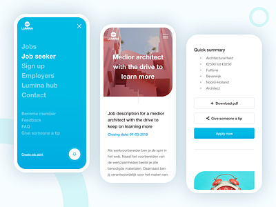 Job platform mobile clean clean ui design job job alert job application mobile mobile design mobile ui mobile ui design mobile uiux mobile ux mobile ux design responsive design uidesign ux web