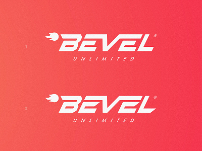 Bevel Unlimited - Logotype Concepts brand branding custom type fire flame logo identity designer lettering art logotype design logotypes typedaily typography wordmarks