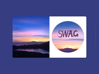 swag branding design logo typography ui vector