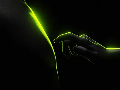 Alien 3d 3d art 3d artist 3drender 3drendering alien aliens blender blender 3d blender3d blender3dart design graphic design graphicdesign green hand minimal silhouette silhouettes silhoutte