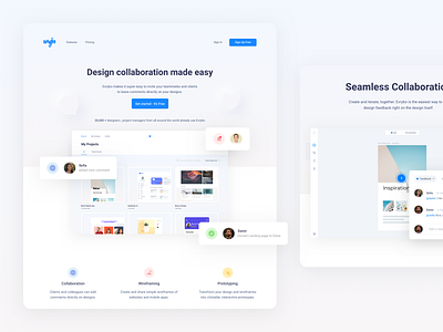 Evrybo website 🎉 🚀 application design evrybo homepage icons illustration interface landing landing page minimal ui ux web webdesign website