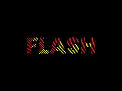Flash Typo adobe animated art colors comic dc dccomics design dribbble flash flat design gradient illustration logo superhero typo typography typography art vector