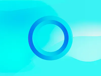 Água Pública blue gradient illustrator shapes vector water