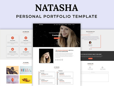 Natasha - Portfolio HTML Template