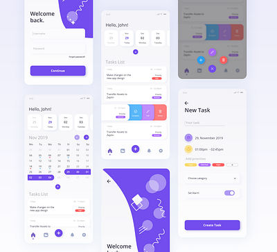 To Do App Concept app app design appdesign clean design design interface product design simple design simplicity to do app ui ui design uidesign uiux user experience user interface