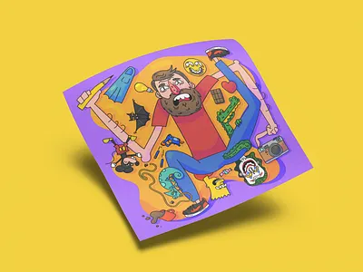 Falling me bart bart simpson bat camera cartoon chameleon chocolat coffee crazy croco crocodile illustration joker lightbulb love me drawing mickey mickeymouse nerf smiley